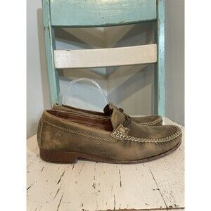 Trask Sawyer Loafers Size‎ 9 Light Brown Slip-on 30-0855 Men’s Leather Knot